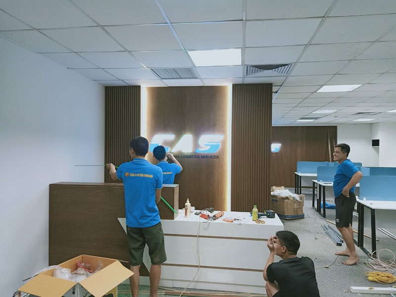 Lắp đặt hoàn thiện nội thất cá hạng mục theo thiết kế
