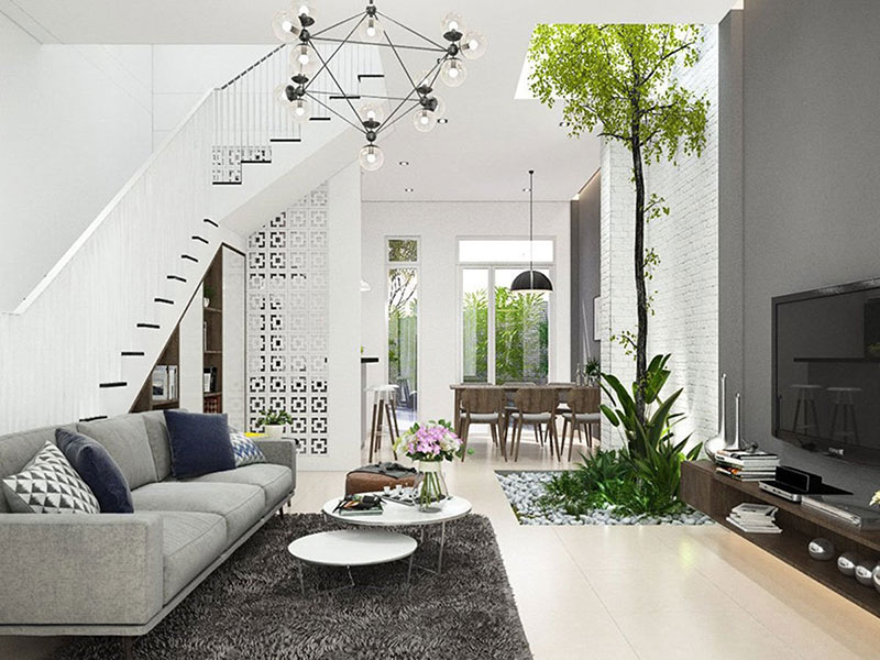 thiết kế và thi công nội thất nhà phố
