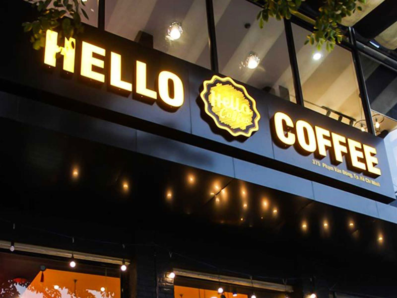 Quán cafe Hello